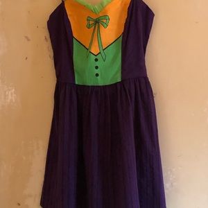 Hot Topic Joker Cosplay dress